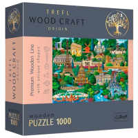 Puzzle Trefl Famous places (20150) Количество деталей: 1000, Рекомендуемый возраст: 9+