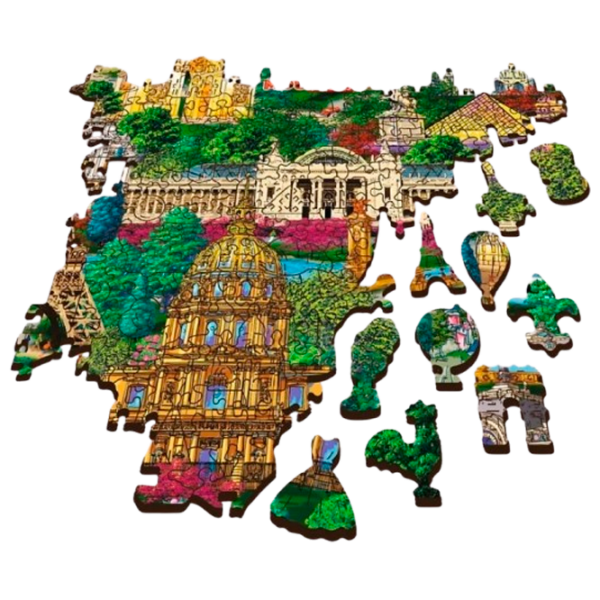 Puzzle Trefl Famous places (20150) Количество деталей: 1000, Рекомендуемый возраст: 9+ photo 4