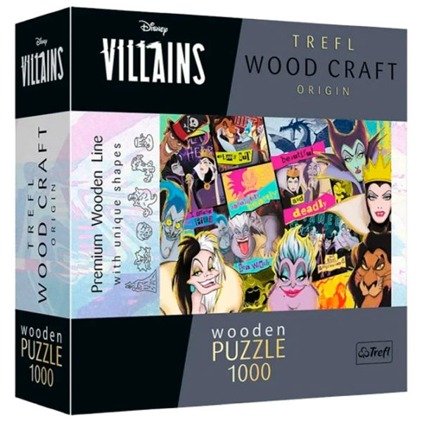 Puzzle Trefl Villains Reunion (20167) Количество деталей: 1000, Рекомендуемый возраст: 9+ photo 1