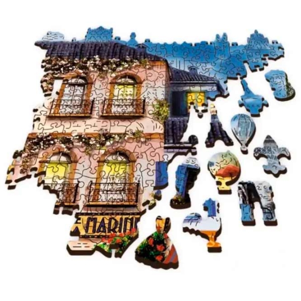 Puzzle Trefl French Alley (20142) Количество деталей: 1000, Рекомендуемый возраст: 12+ photo 2
