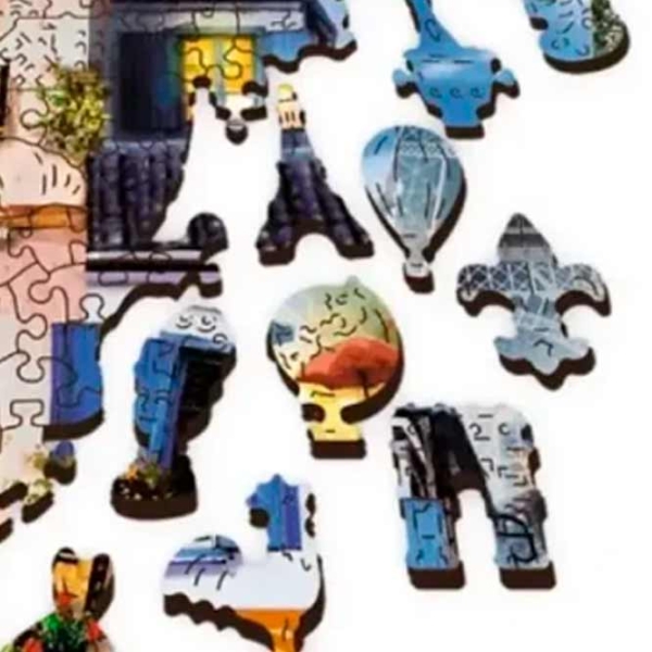 Puzzle Trefl French Alley (20142) Количество деталей: 1000, Рекомендуемый возраст: 12+ photo 4