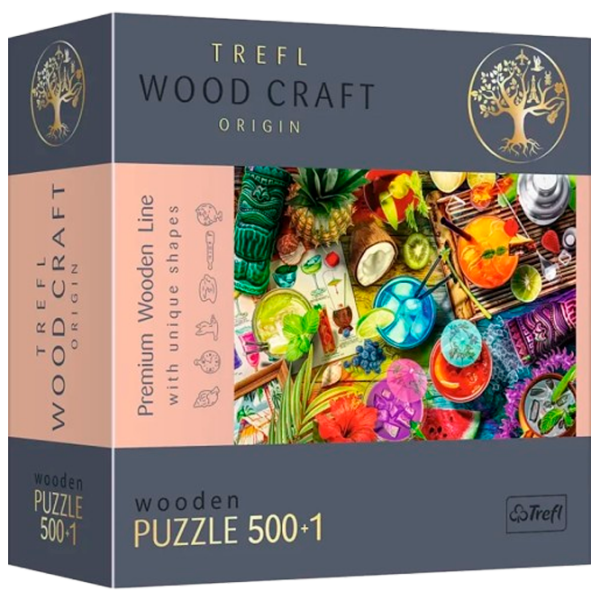 Puzzle Trefl Colorful Cocktails (20159) Numărul de piese: 501, Vârsta recomandată: 12+ photo 1
