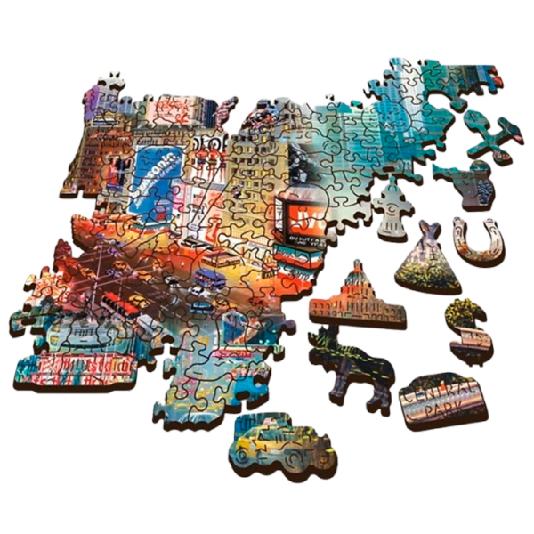 Puzzle Trefl New York (20147) Количество деталей: 1000, Рекомендуемый возраст: 12+ photo 3