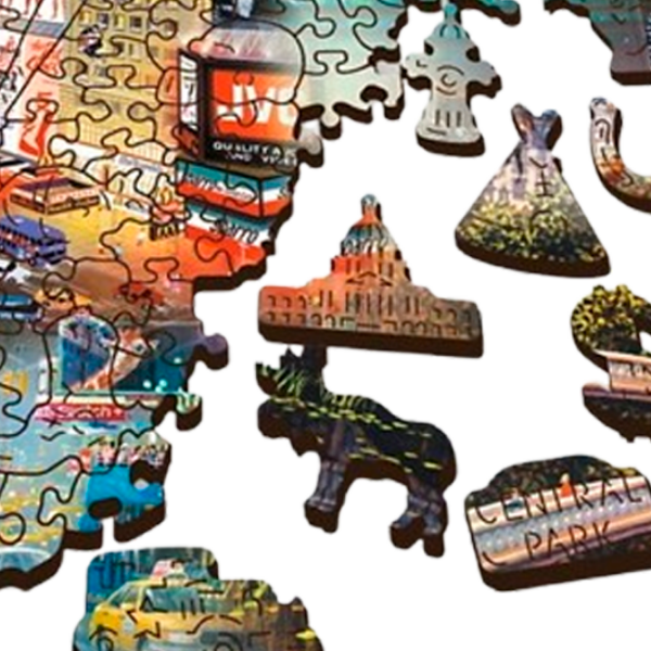 Puzzle Trefl New York (20147) Количество деталей: 1000, Рекомендуемый возраст: 12+ photo 4