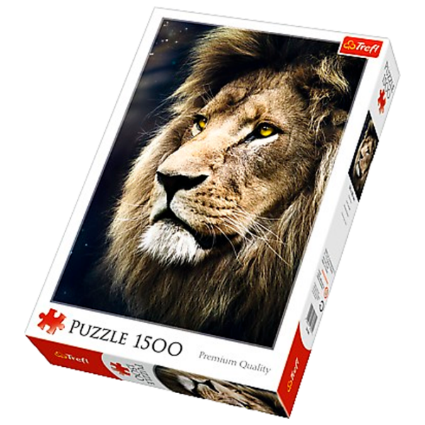Puzzle Trefl Lions portrait (26139) Количество деталей: 1500, Рекомендуемый возраст: 12+ photo 2