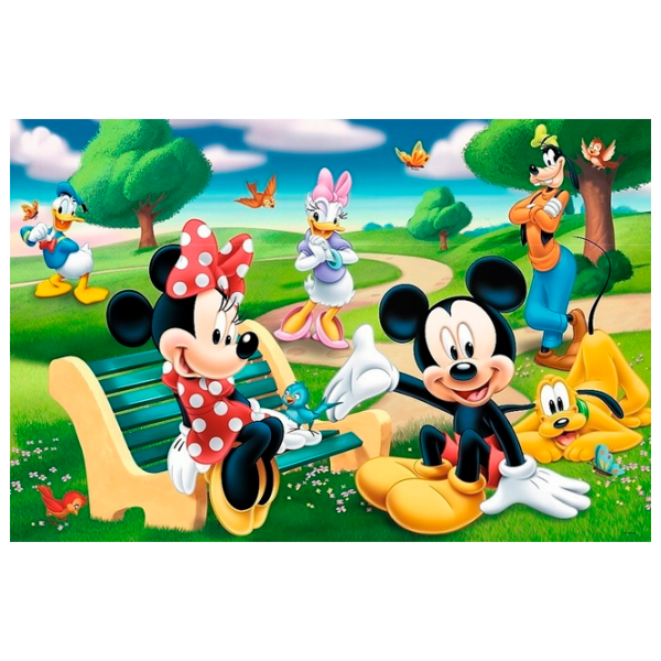 Puzzle Trefl Mickey Mouse (14344) Количество деталей: 24, Рекомендуемый возраст: 3+ photo 2