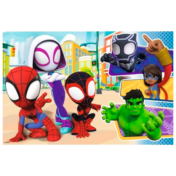 Puzzle Trefl Spiderman (14348) Количество деталей: 24, Рекомендуемый возраст: 3+ photo 2