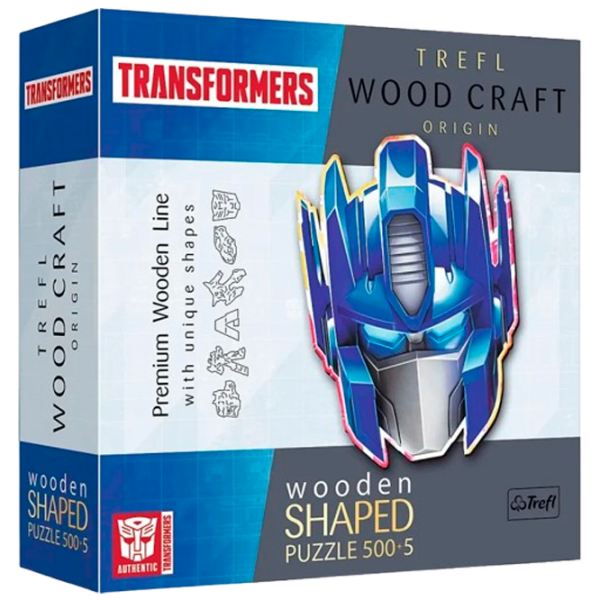 Puzzle Trefl Optimus Prime (20195) Количество деталей: 505, Рекомендуемый возраст: 9+ photo 1