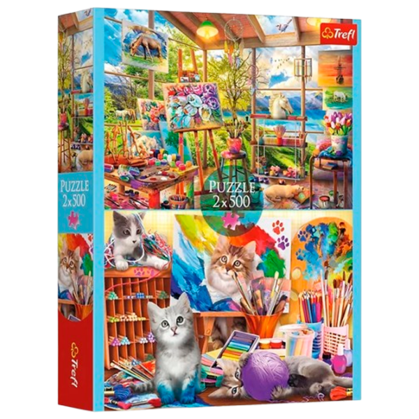 Puzzle Trefl The Art of Painting (37530) Количество деталей: 1000, Рекомендуемый возраст: 5+ photo 1