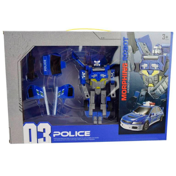 Mașină-transformer ChiToys A5563-27 Gray
Blue  photo 5