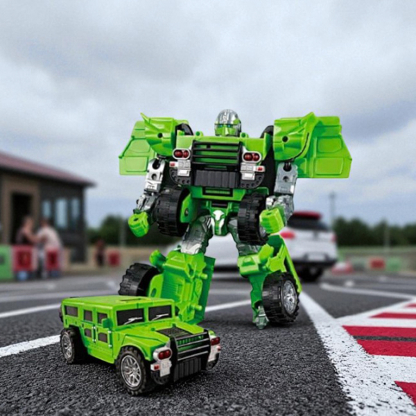 Mașină-transformer ChiToys A5563-29 Gray
Green  photo 3