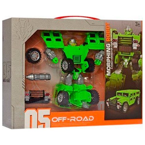 Mașină-transformer ChiToys A5563-29 Gray
Green  photo 4
