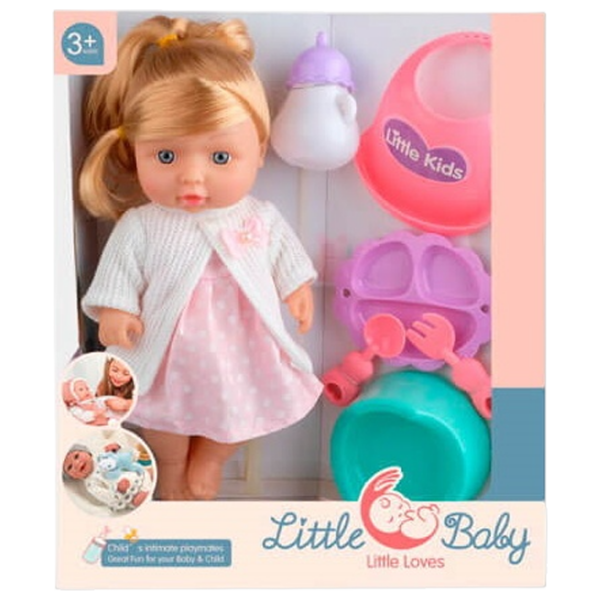 Păpușă ChiToys Little Baby Girls bebeluș AD7728-R2 3+ photo 1