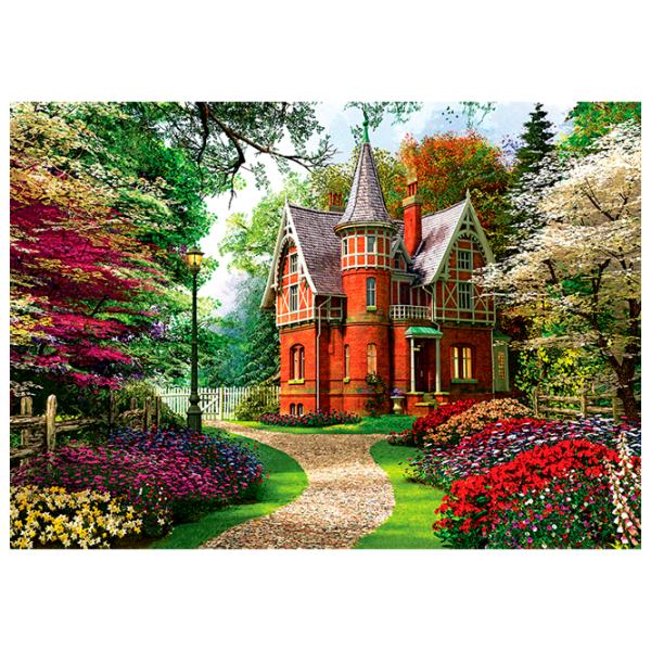 Puzzle Trefl Victorian house (10355) Количество деталей: 1000, Рекомендуемый возраст: 5+ photo 3