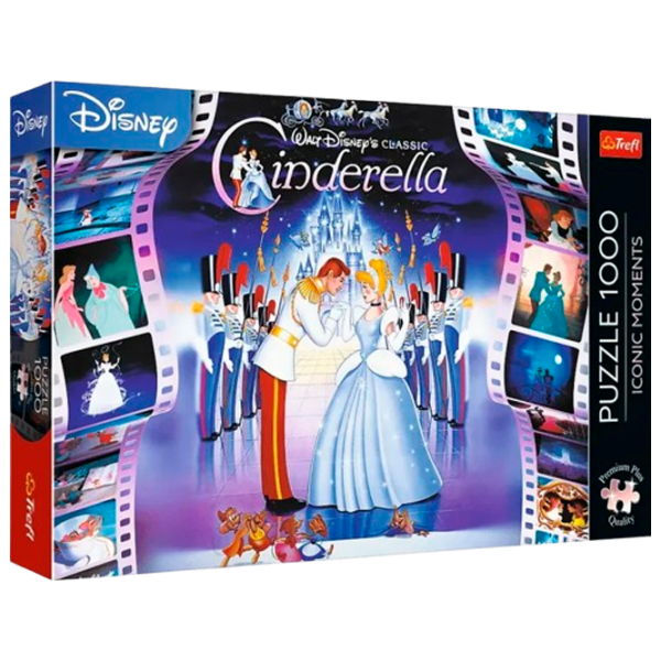 Puzzle Trefl Cinderella (10829) Количество деталей: 1000, Рекомендуемый возраст: 9+ photo 1