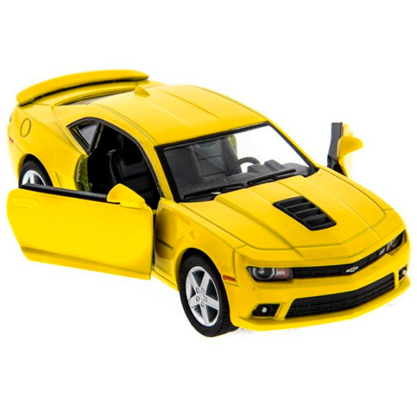 Mașină Kinsmart Chevrolet Camaro KT5383
Gray
Yellow  photo 3