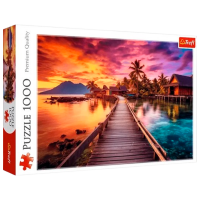 Puzzle Trefl Paradise Island (10928) Количество деталей: 1000, Рекомендуемый возраст: 9+