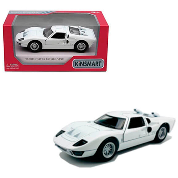 Машинка Kinsmart Ford GT40 KT5427
Серый
Белый  photo 3