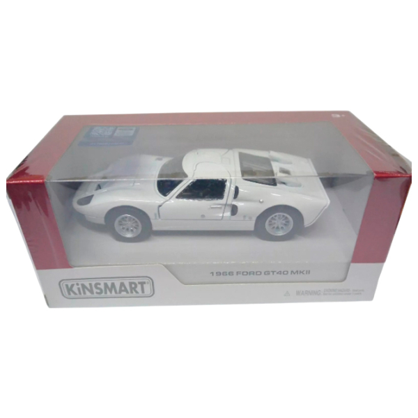 Машинка Kinsmart Ford GT40 KT5427
Серый
Белый  photo 5
