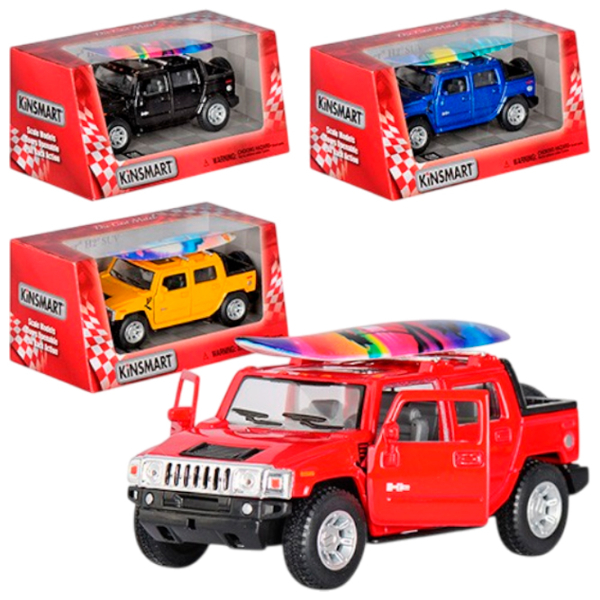 Машинка Kinsmart Hummer H2 KT5097
Серый
Разноцветный  photo 2
