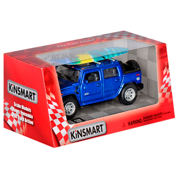 Машинка Kinsmart Hummer H2 KT5097
Серый
Разноцветный  photo 4