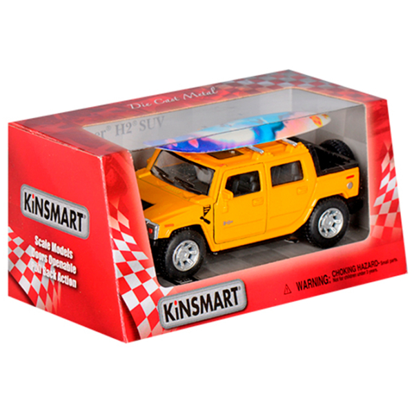 Машинка Kinsmart Hummer H2 KT5097
Серый
Разноцветный  photo 5