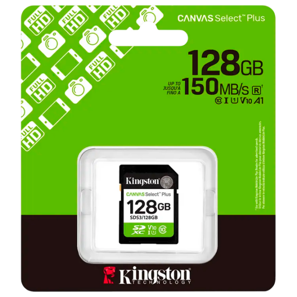 SD Kingston Canvas Select Plus 128 GB  photo 3