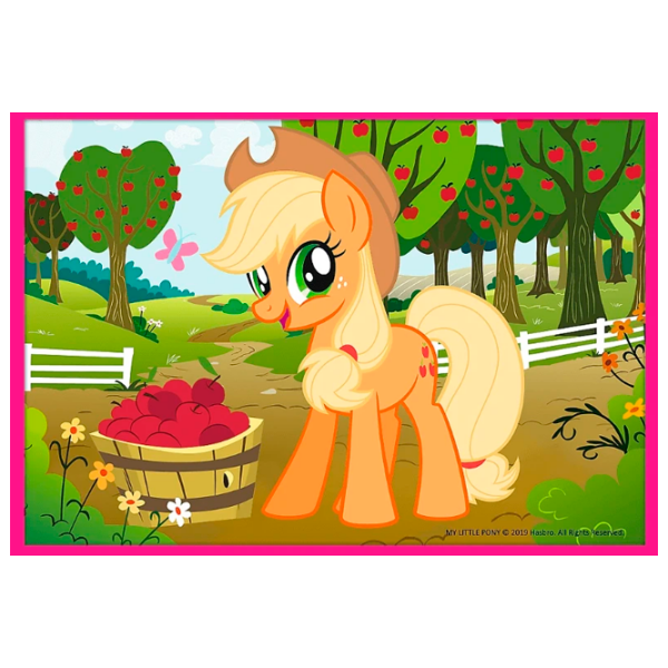Puzzle Trefl Amazing Ponies (90380) Количество деталей: 334, Рекомендуемый возраст: 4+ photo 2