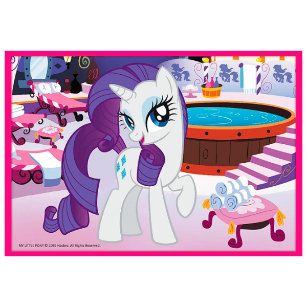 Puzzle Trefl Amazing Ponies (90380) Количество деталей: 334, Рекомендуемый возраст: 4+ photo 3