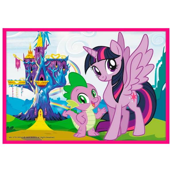 Puzzle Trefl Amazing Ponies (90380) Количество деталей: 334, Рекомендуемый возраст: 4+ photo 4