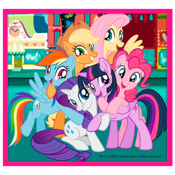 Puzzle Trefl Amazing Ponies (90380) Количество деталей: 334, Рекомендуемый возраст: 4+ photo 9