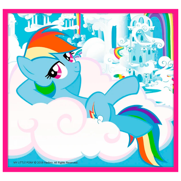 Puzzle Trefl Amazing Ponies (90380) Количество деталей: 334, Рекомендуемый возраст: 4+ photo 10