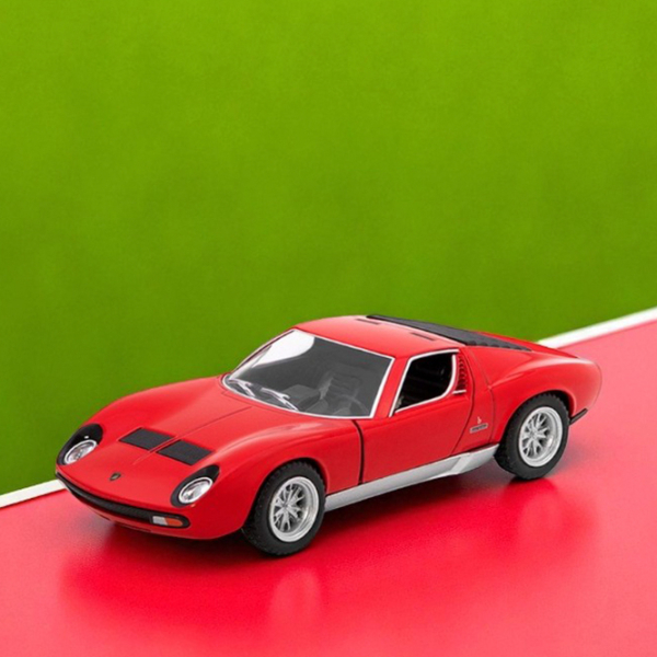 Машинка Kinsmart Lamborghini Miura KT5390
Серый
Красный  photo 3