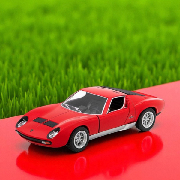 Машинка Kinsmart Lamborghini Miura KT5390
Серый
Красный  photo 4