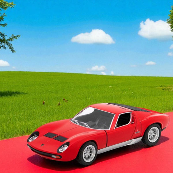 Машинка Kinsmart Lamborghini Miura KT5390
Серый
Красный  photo 5