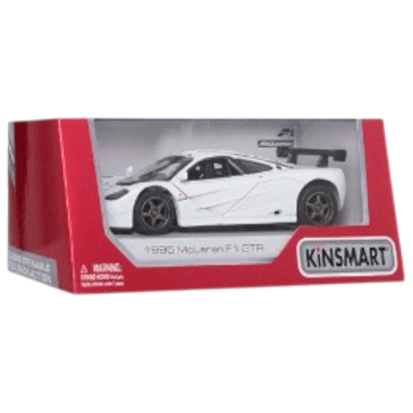 Машинка Kinsmart McLaren F1 KT5411W
Серый
Белый  photo 4