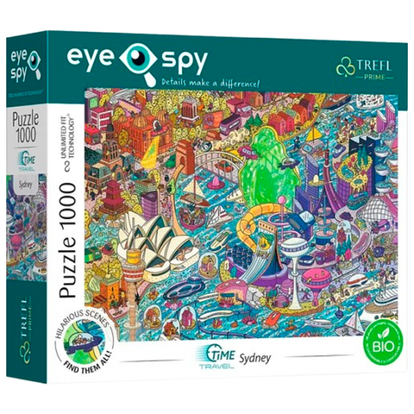 Puzzle Trefl Sydney, Australia (10751) Количество деталей: 1000, Рекомендуемый возраст: 9+ photo 1