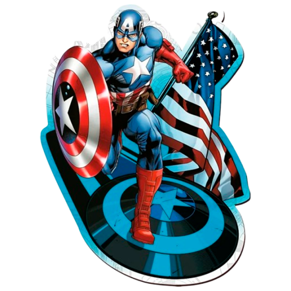 Puzzle Trefl Captain America (20194) Numărul de piese: 160, Vârsta recomandată: 10+ photo 2
