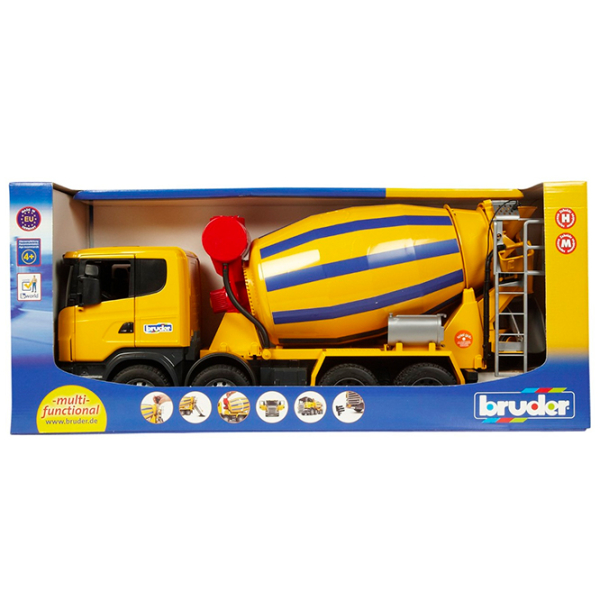 Бетономешалка Bruder 03554 Red
Желтый  photo 3