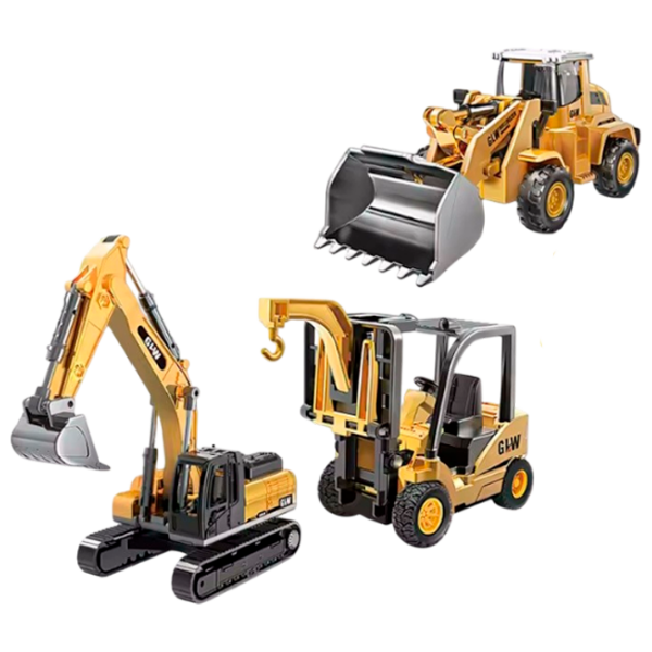 Set de mașini ChiToys 84837 Black
Yellow  photo 1