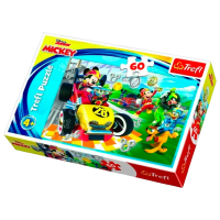 Puzzle Trefl Rally with friends (17322) Количество деталей: 60, Рекомендуемый возраст: 3+