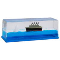 Декоративные игрушки Sia Acrylic Cruise Ship Titanic Синий Стекло