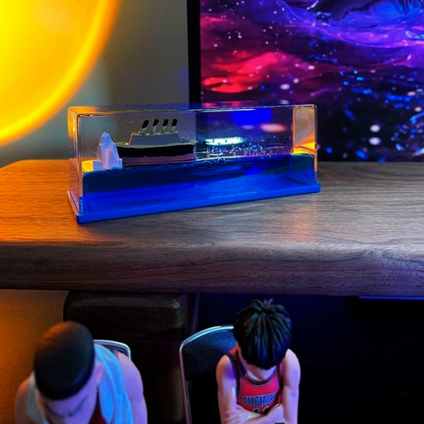 Декоративные игрушки Sia Acrylic Cruise Ship Titanic Синий Стекло photo 2