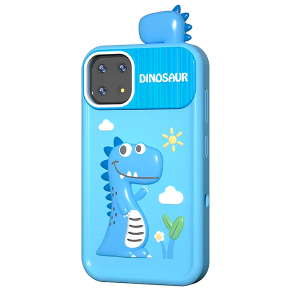 Jucărie interactivă Cute Pet Smart Phone PI Plus Dinosaur Blue Pentru copii, 3+ photo 1