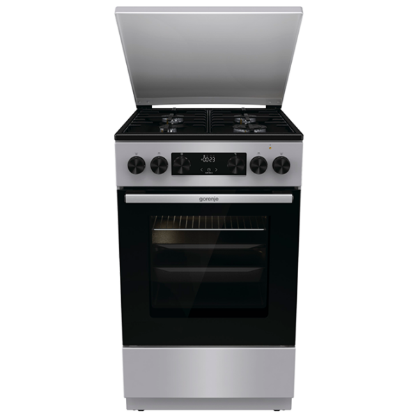 Плита Gorenje GK5C63SH Нержавеющая сталь Тип плиты: Газовая, 70 л, Тип духовки: Электрическая photo 1