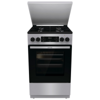 Плита Gorenje GK5C63SH Нержавеющая сталь Тип плиты: Газовая, 70 л, Тип духовки: Электрическая