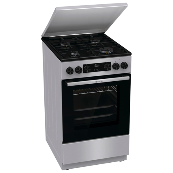 Плита Gorenje GK5C63SH Нержавеющая сталь Тип плиты: Газовая, 70 л, Тип духовки: Электрическая photo 2