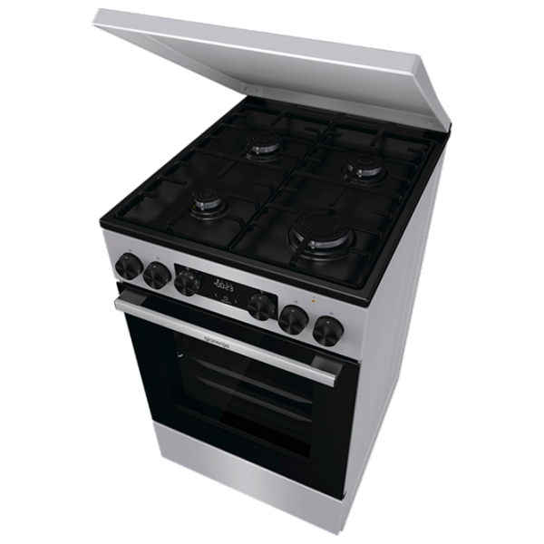 Плита Gorenje GK5C63SH Нержавеющая сталь Тип плиты: Газовая, 70 л, Тип духовки: Электрическая photo 5