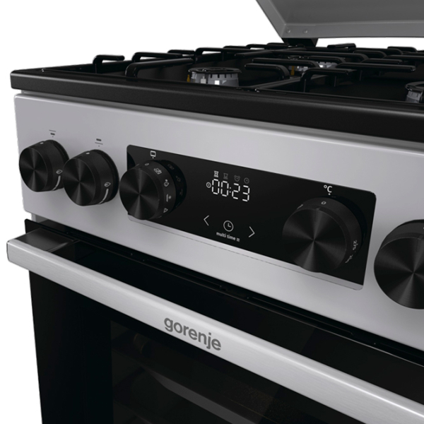 Плита Gorenje GK5C63SH Нержавеющая сталь Тип плиты: Газовая, 70 л, Тип духовки: Электрическая photo 9