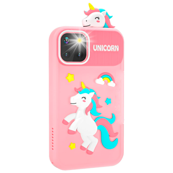 Jucărie interactivă Cute Pet Smart Phone PI Plus Unicorn Pink Pentru copii, 3+ photo 2